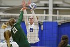 Volleyball vs Babson  Wheaton Women's Volleyball vs Babson College. - Photo by Keith Nordstrom : Wheaton, Volleyball, VB